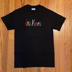 NWOT Embroidered Las Vegas T-shirt